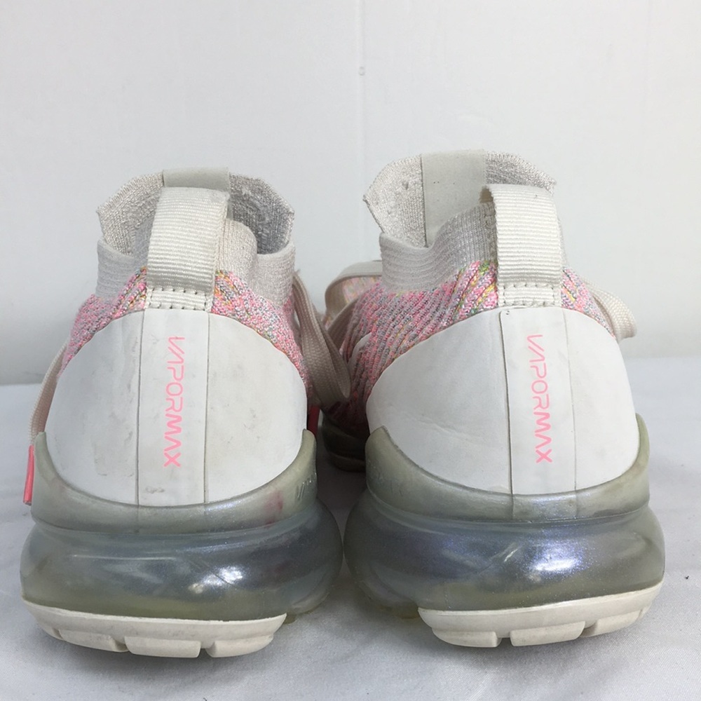 Nike Women's Vapor Max Fly Knit Pastel Pink Running Shoes Size 9 DecentCondition - Picture 8 of 10